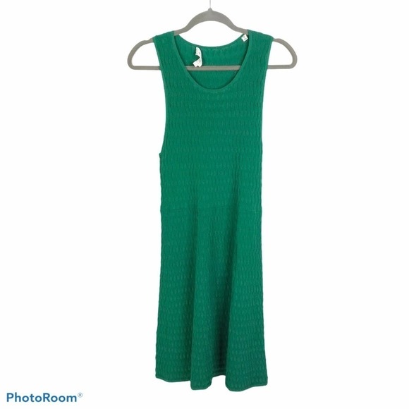 ALC Leonardo flares knit sweater dress emerald - Picture 5 of 9